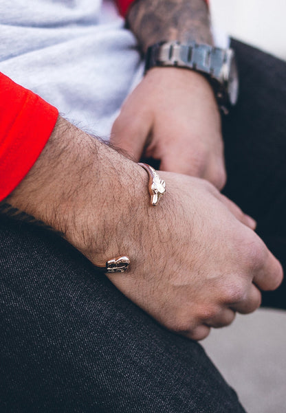 Ferus Bangle Bracelet Rose Gold