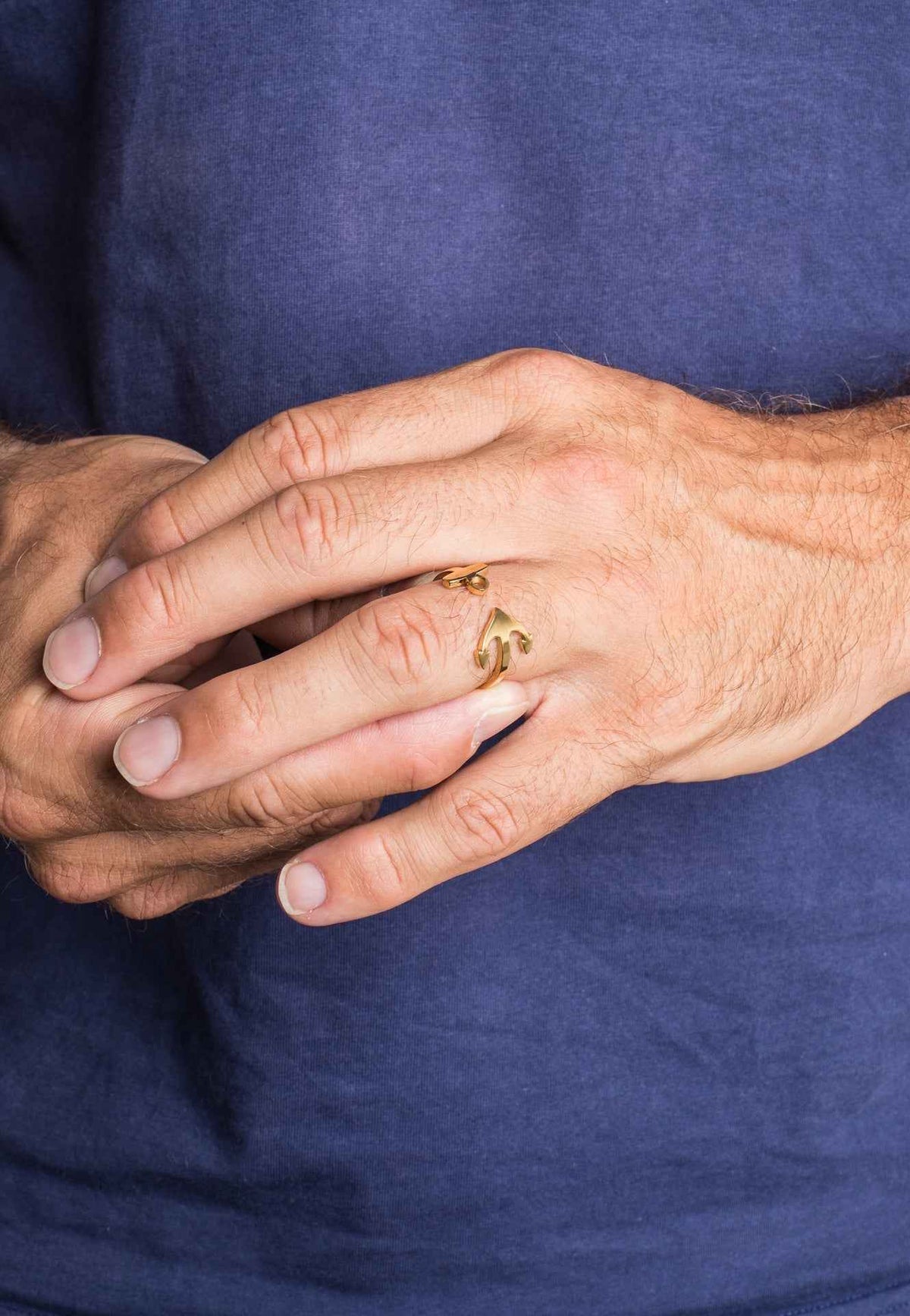 Anchor Ring Gold