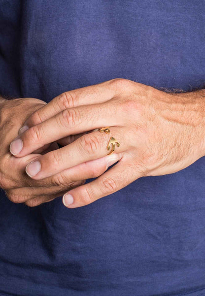 Anchor Ring Gold