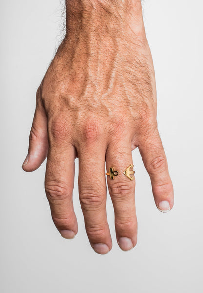 Anchor Ring Gold