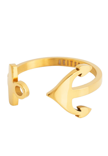 Anchor Ring Gold