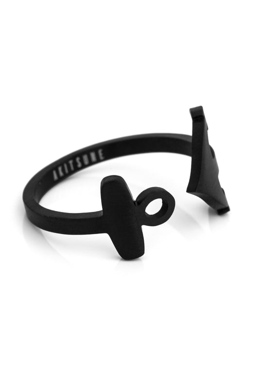 Anchor Ring Matte Black