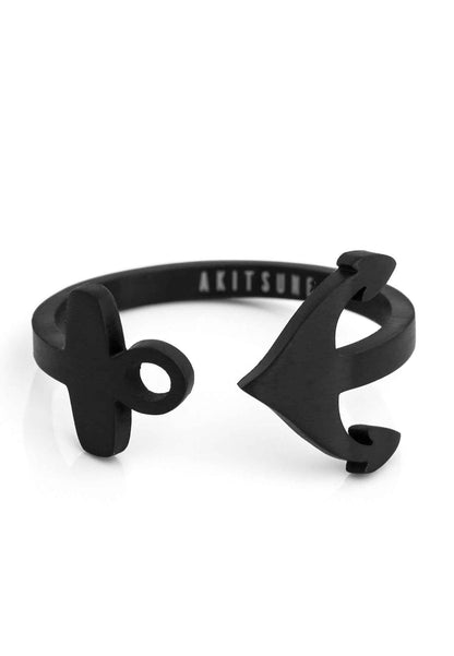 Anchor Ring Matte Black