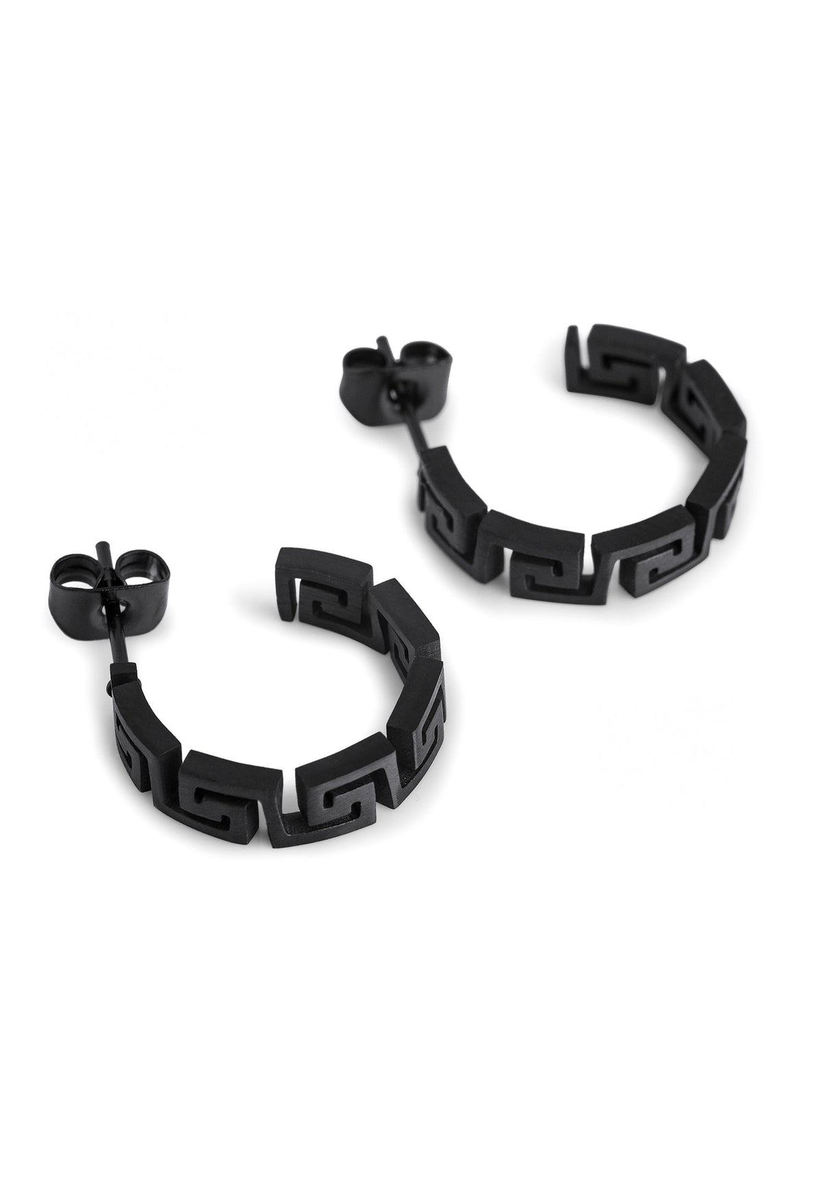 Argius Earrings Matte Black