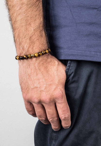 Globae Bracelet - Tiger Eye Yellow