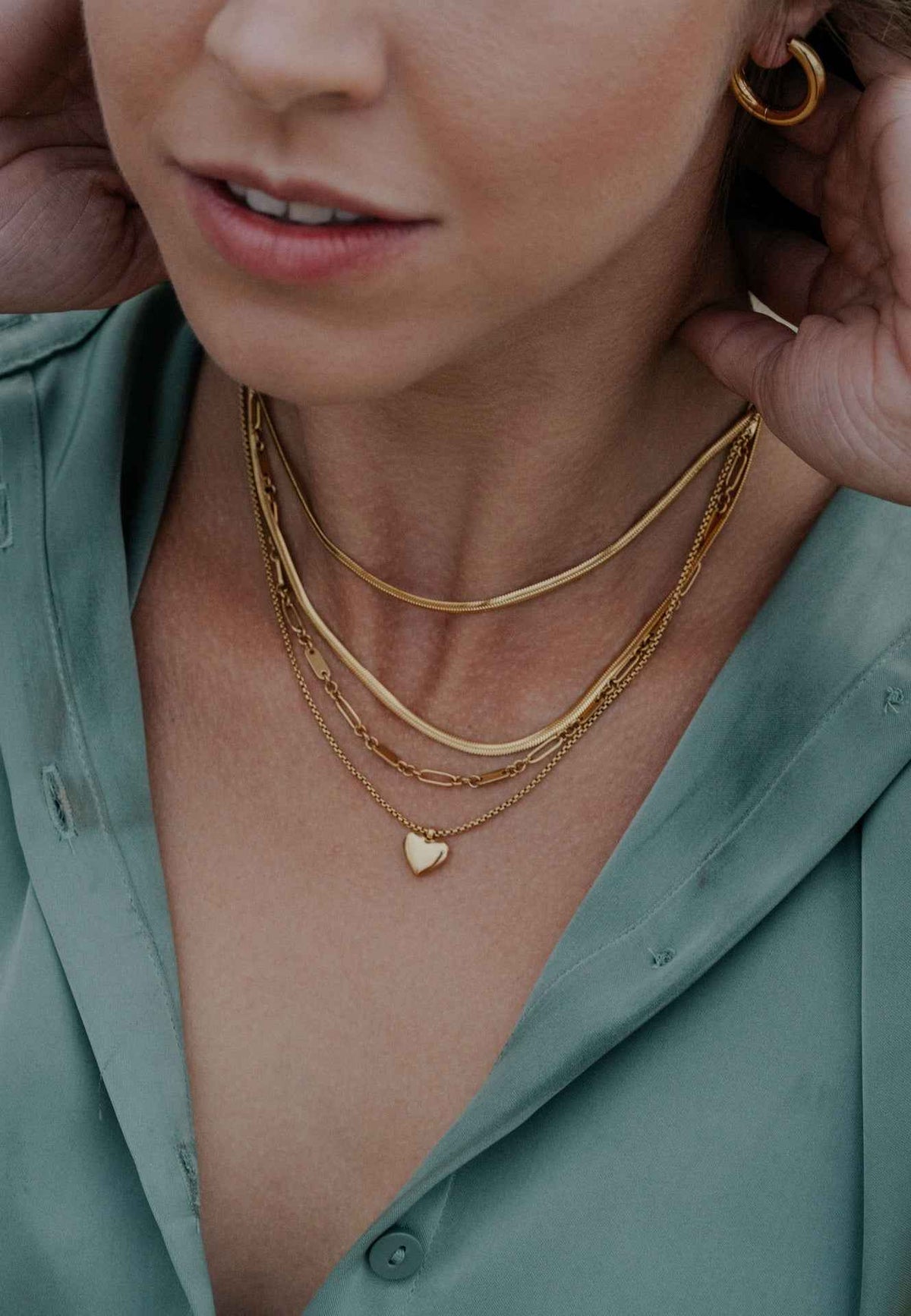 Celeste Necklace Gold