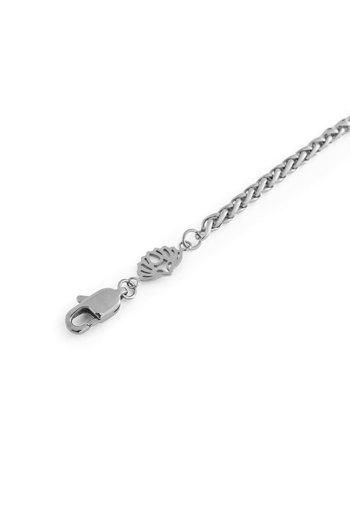 Cor Wheat Chain Bracelet Silver 3 mm