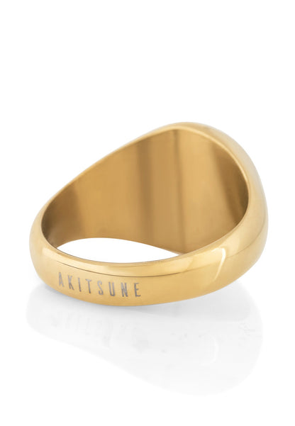 Coruscent Ring Gold-Onyx