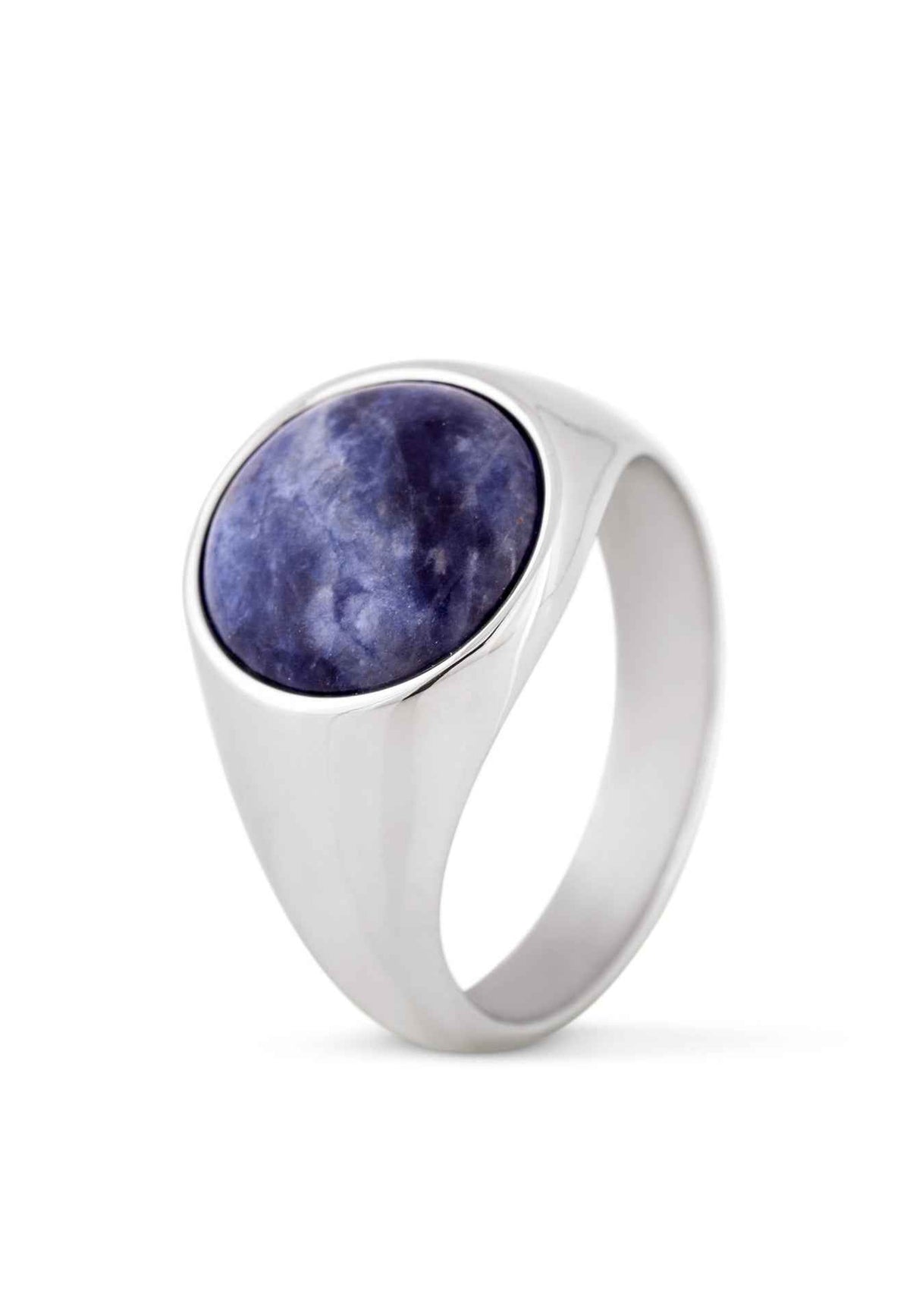 Coruscent Ring Silver-Sodalite
