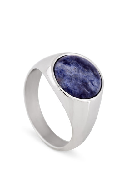 Coruscent Ring Silver-Sodalite