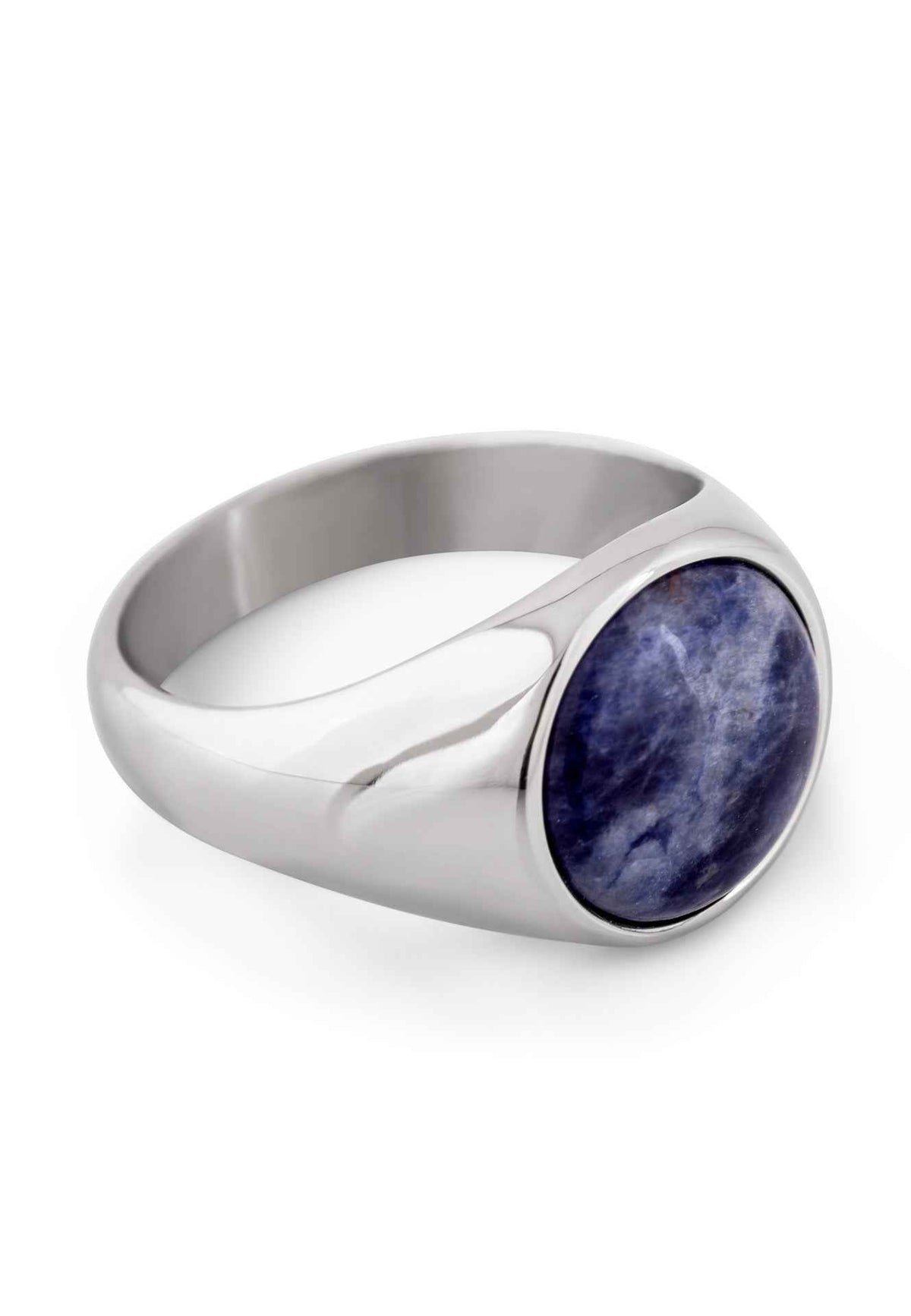 Coruscent Ring Silver-Sodalite