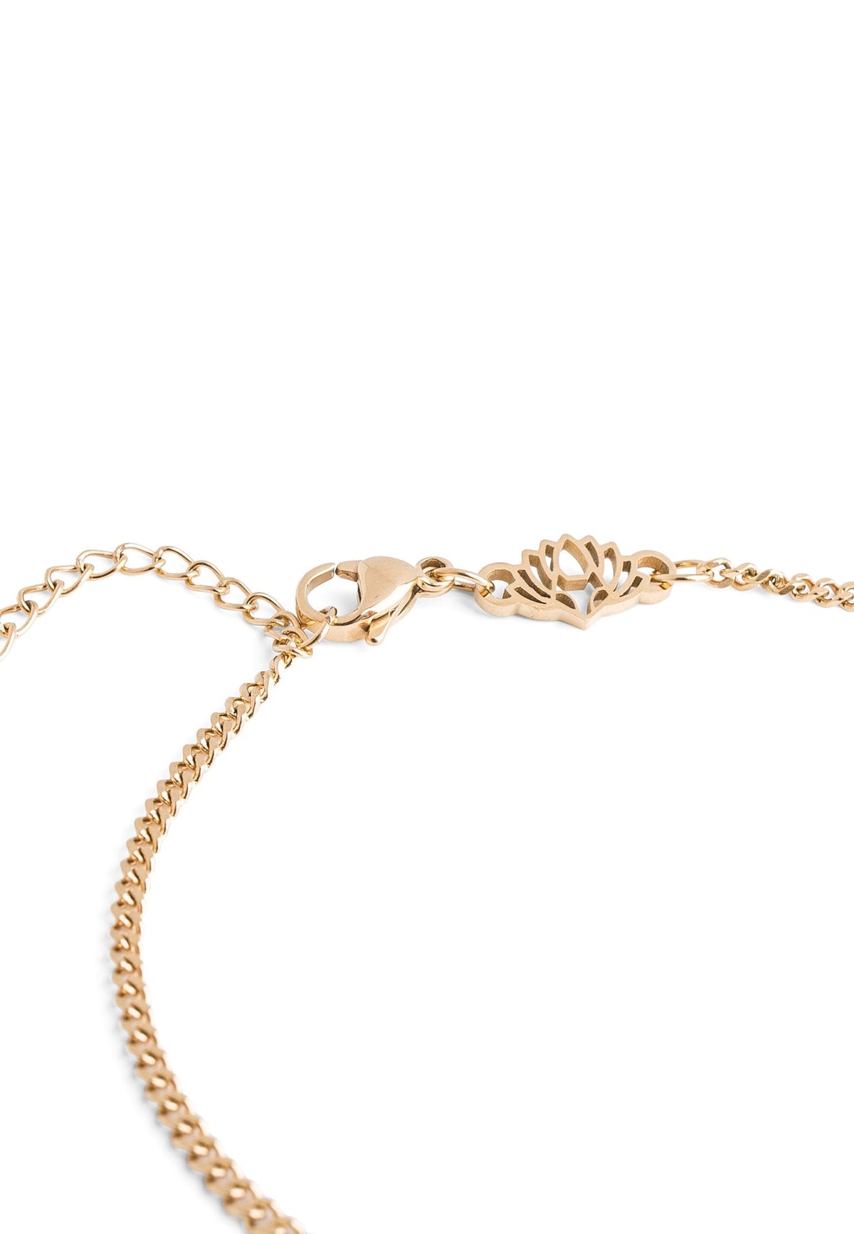 Cuban Chain Bracelet Gold 2 mm