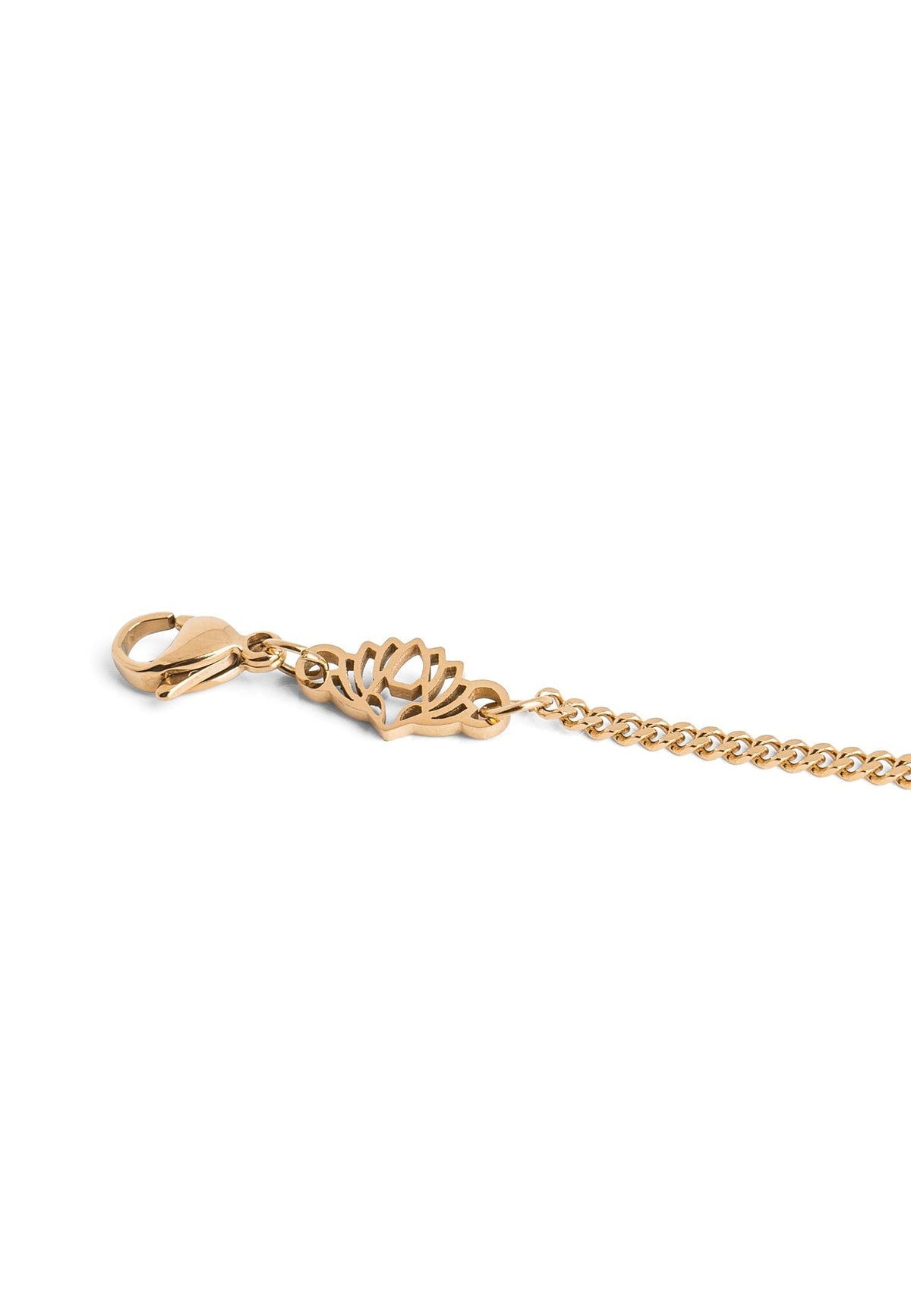 Cuban Chain Bracelet Gold 2 mm