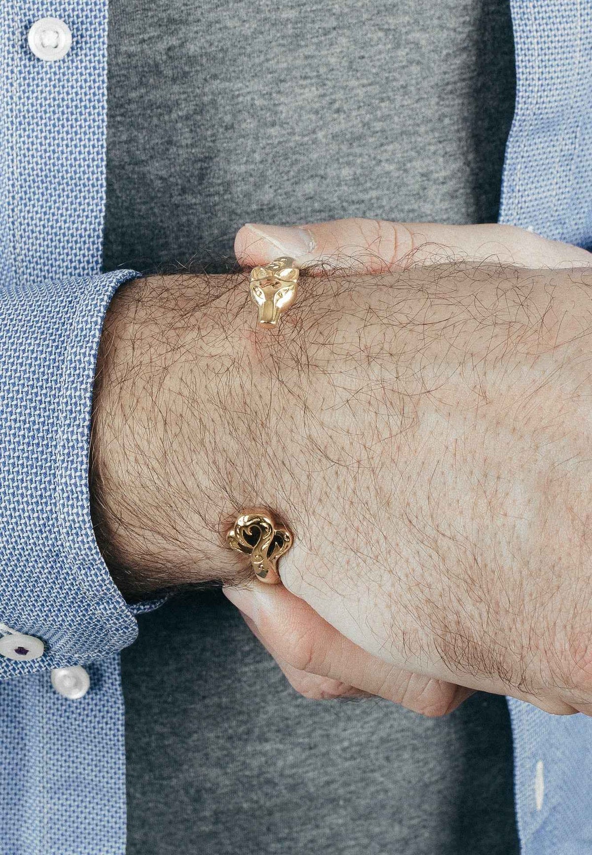 Ferus Bangle Bracelet Gold