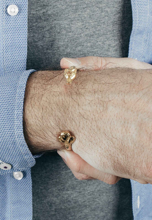 Ferus Bangle Bracelet Gold