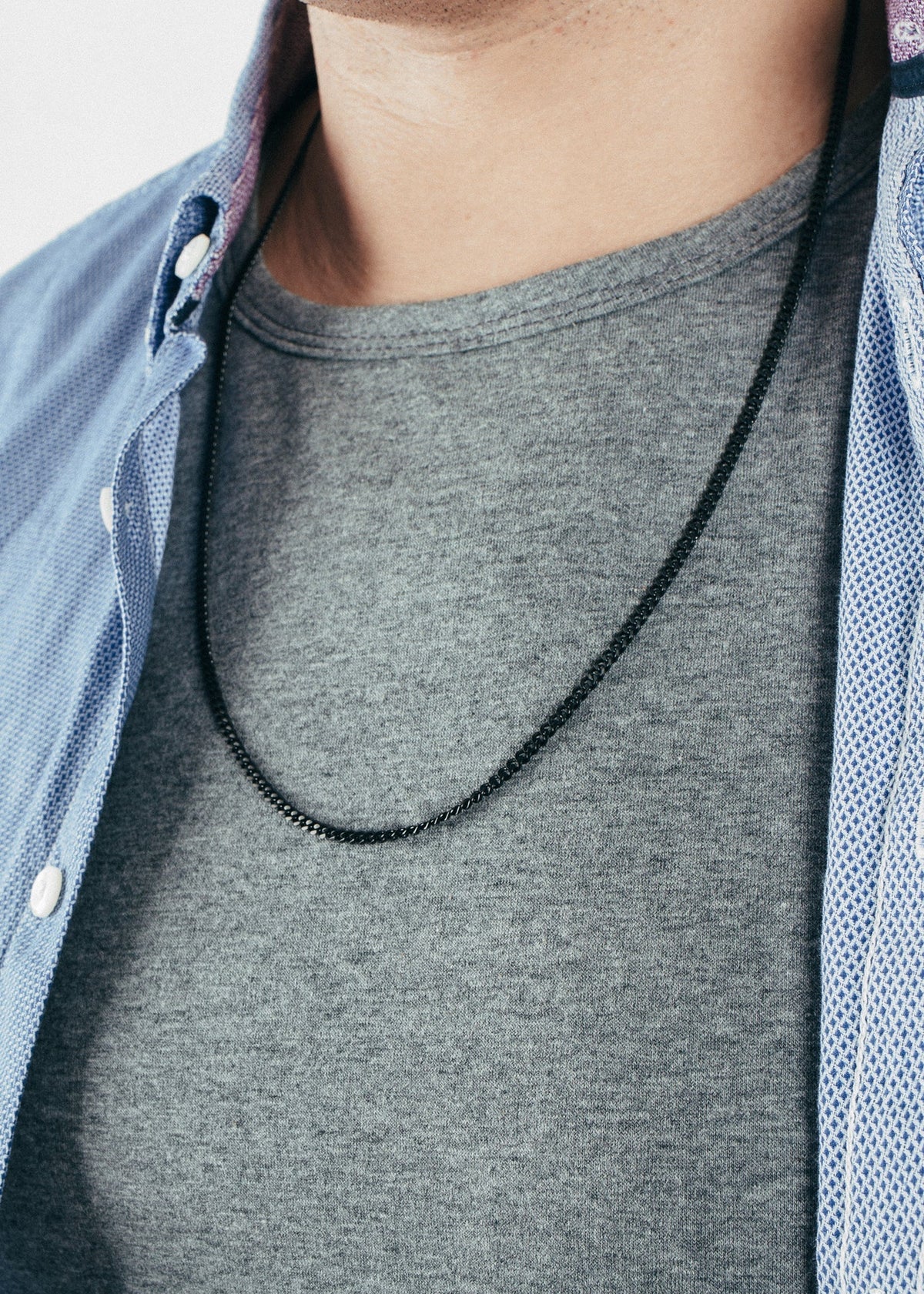 Fibra Chain Matte Black - 70cm - 3mm