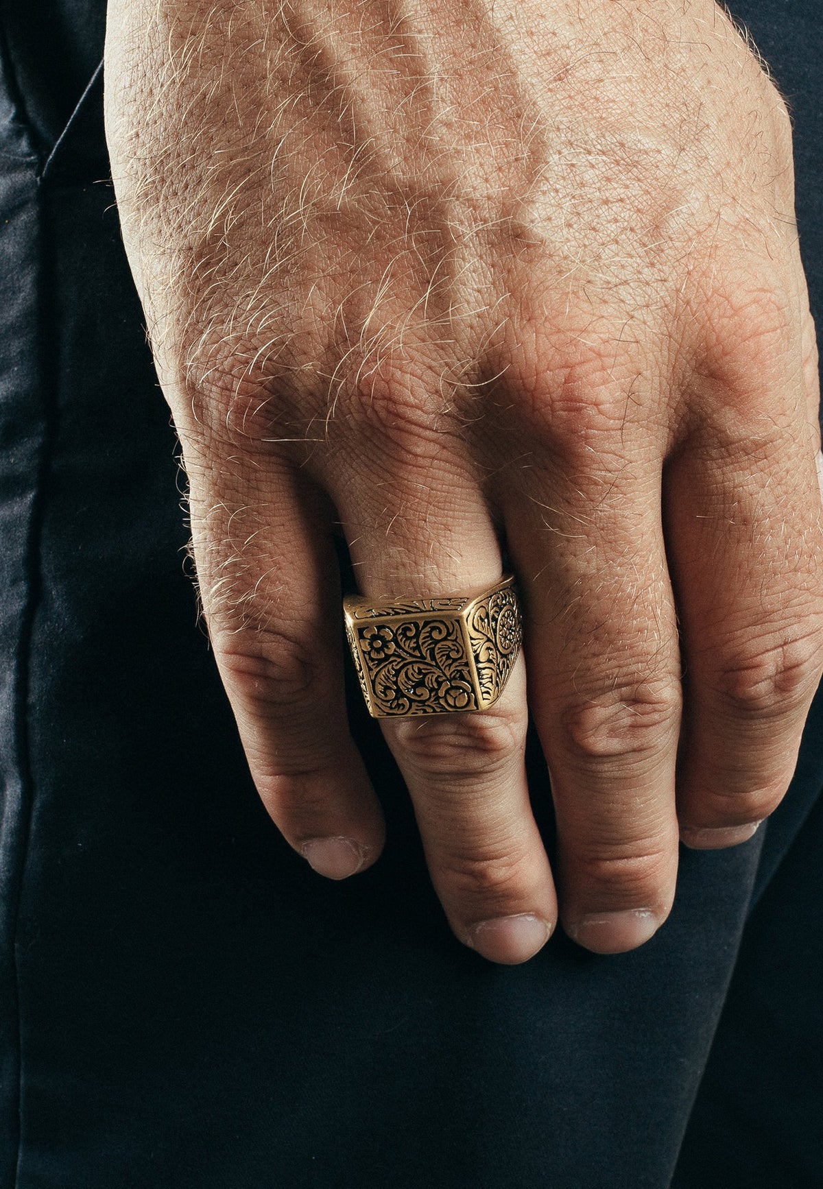 Floral Ring Gold