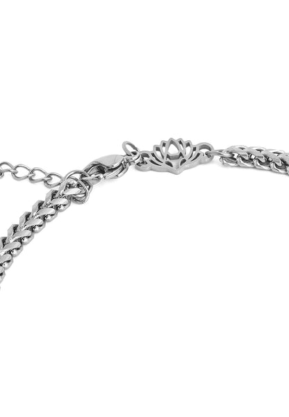 Franco Chain Bracelet Silver