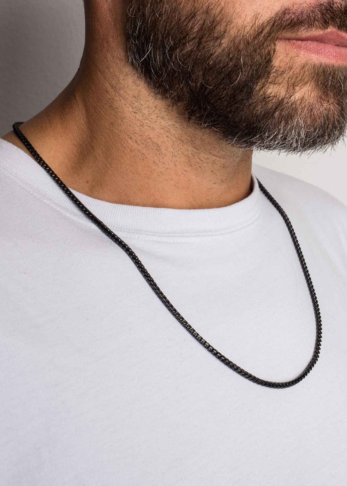 Franco Necklace Matte Black