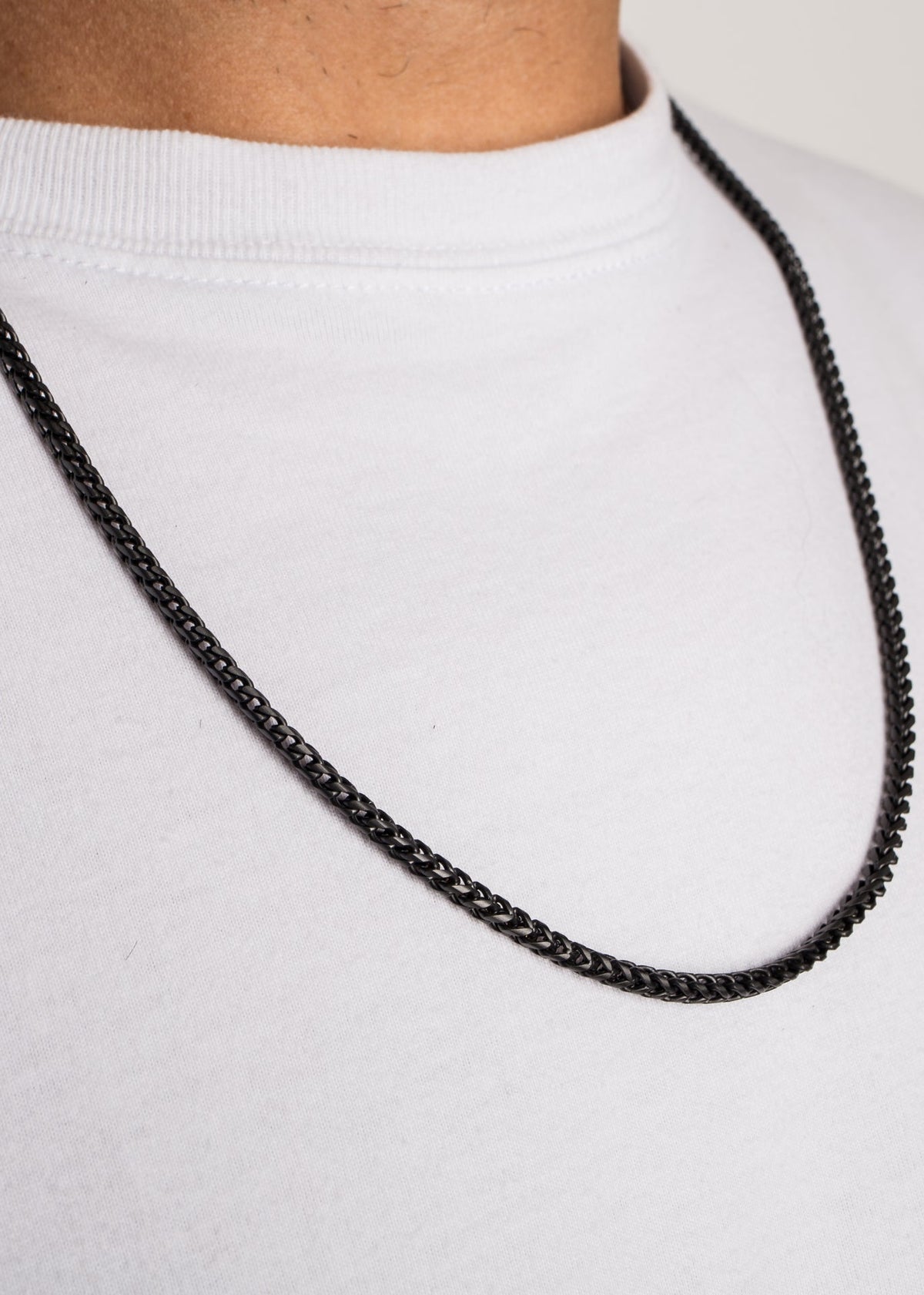 Franco Necklace Matte Black