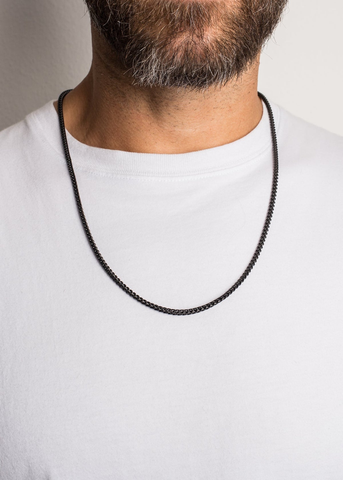 Franco Necklace Matte Black