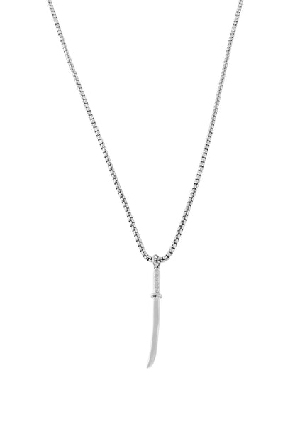 Gladius Pendant / Necklace Silver 90 cm