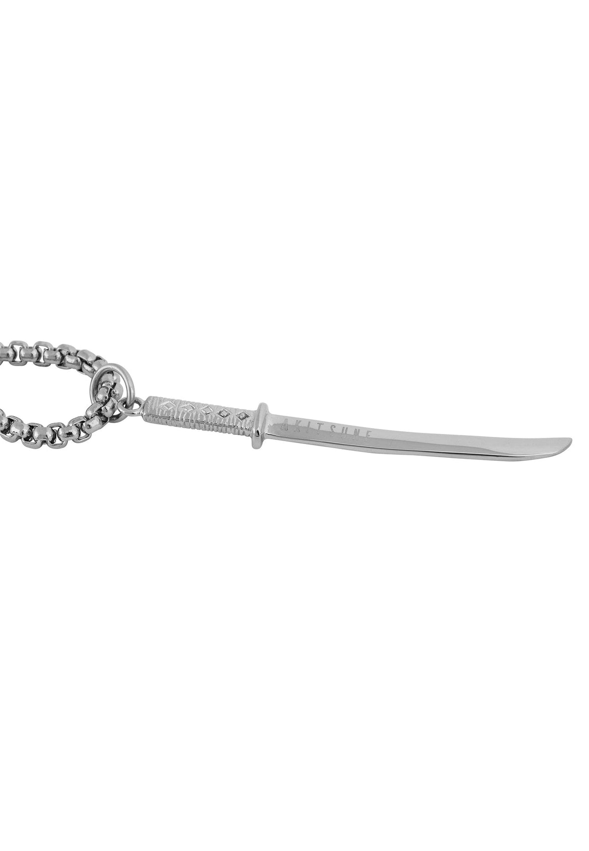 Gladius Pendant / Necklace Silver 90 cm