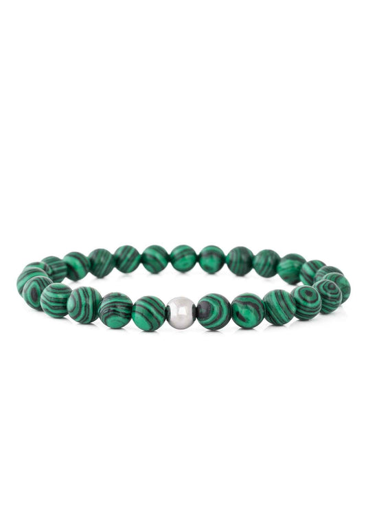 Globae Bracelet - Artificial Malachite