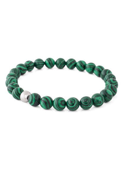 Globae Bracelet - Artificial Malachite