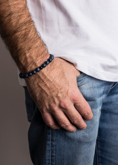 Globae Bracelet - Marble Blue