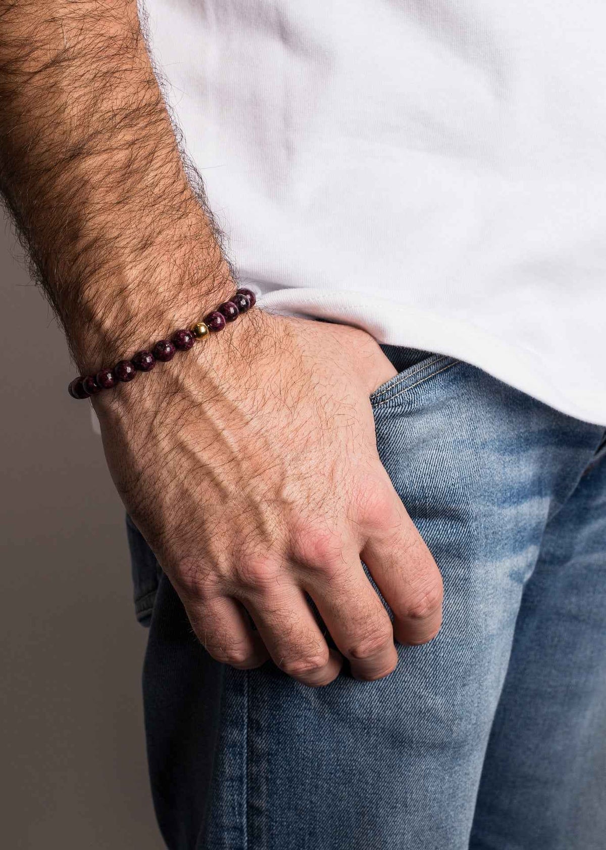 Globae Bracelet - Marble Red