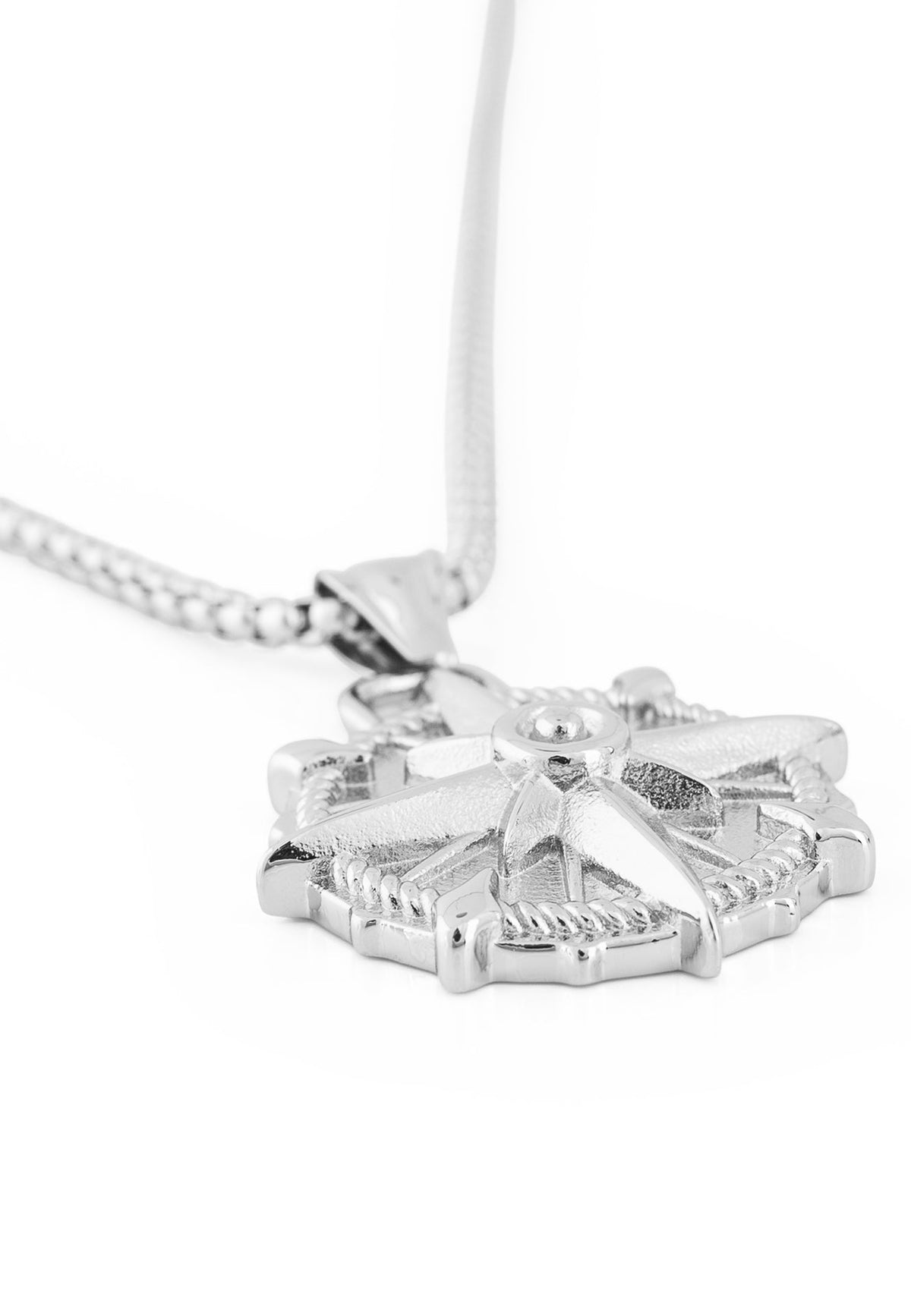 Guidance Pendant / Necklace Silver 70 cm