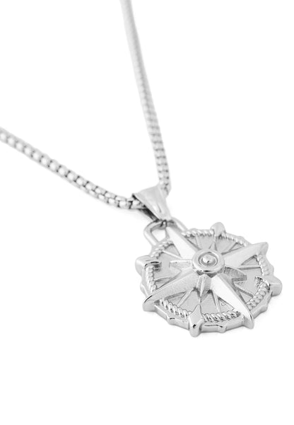 Guidance Pendant / Necklace Silver 70 cm