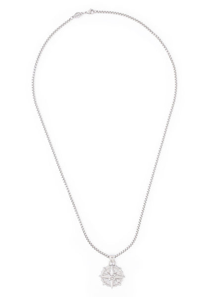 Guidance Pendant / Necklace Silver 70 cm