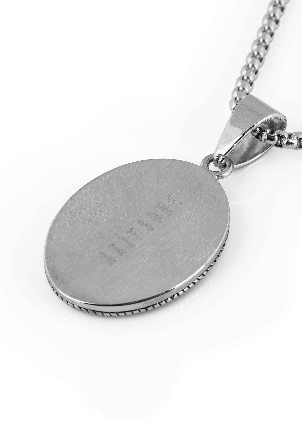 Hamsa Pendant / Necklace Silver 70 cm