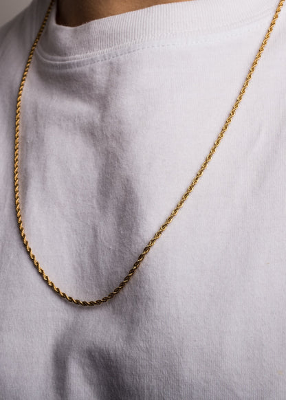 Wheat Chain Immortalitas Gold - 70cm - 2mm