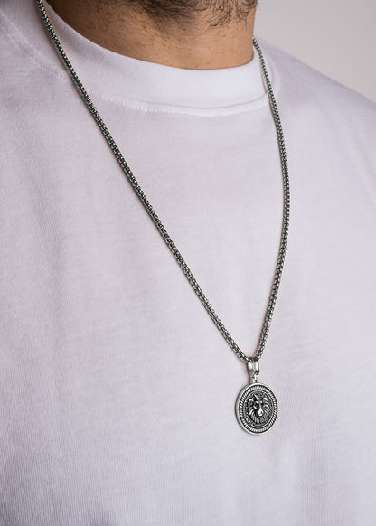 Imperator Pendant / Necklace Antique Silver 70 cm