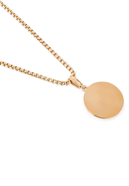 Imperator Pendant / Necklace Antique Gold 70 cm
