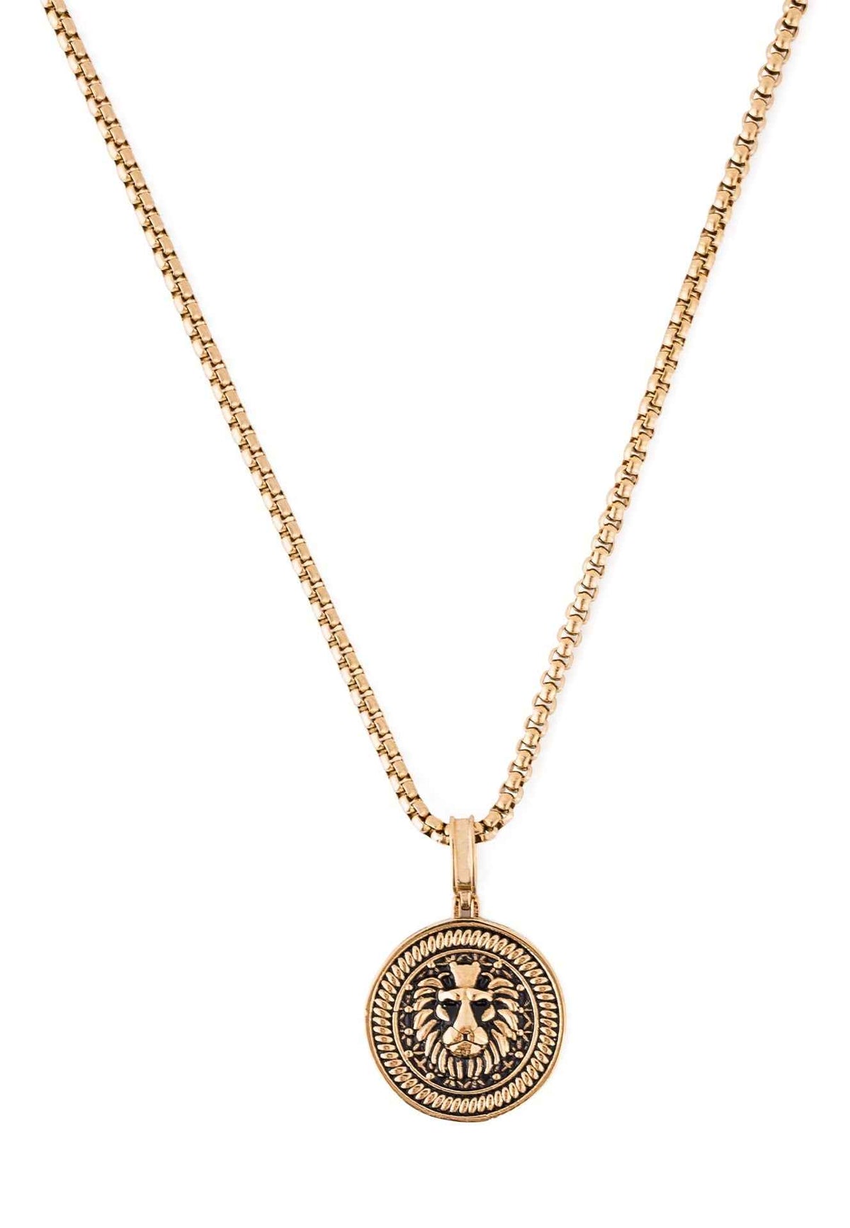 Imperator Pendant / Necklace Antique Gold 70 cm