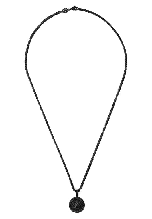 Imperator Pendant / Necklace Matte Black 70 cm