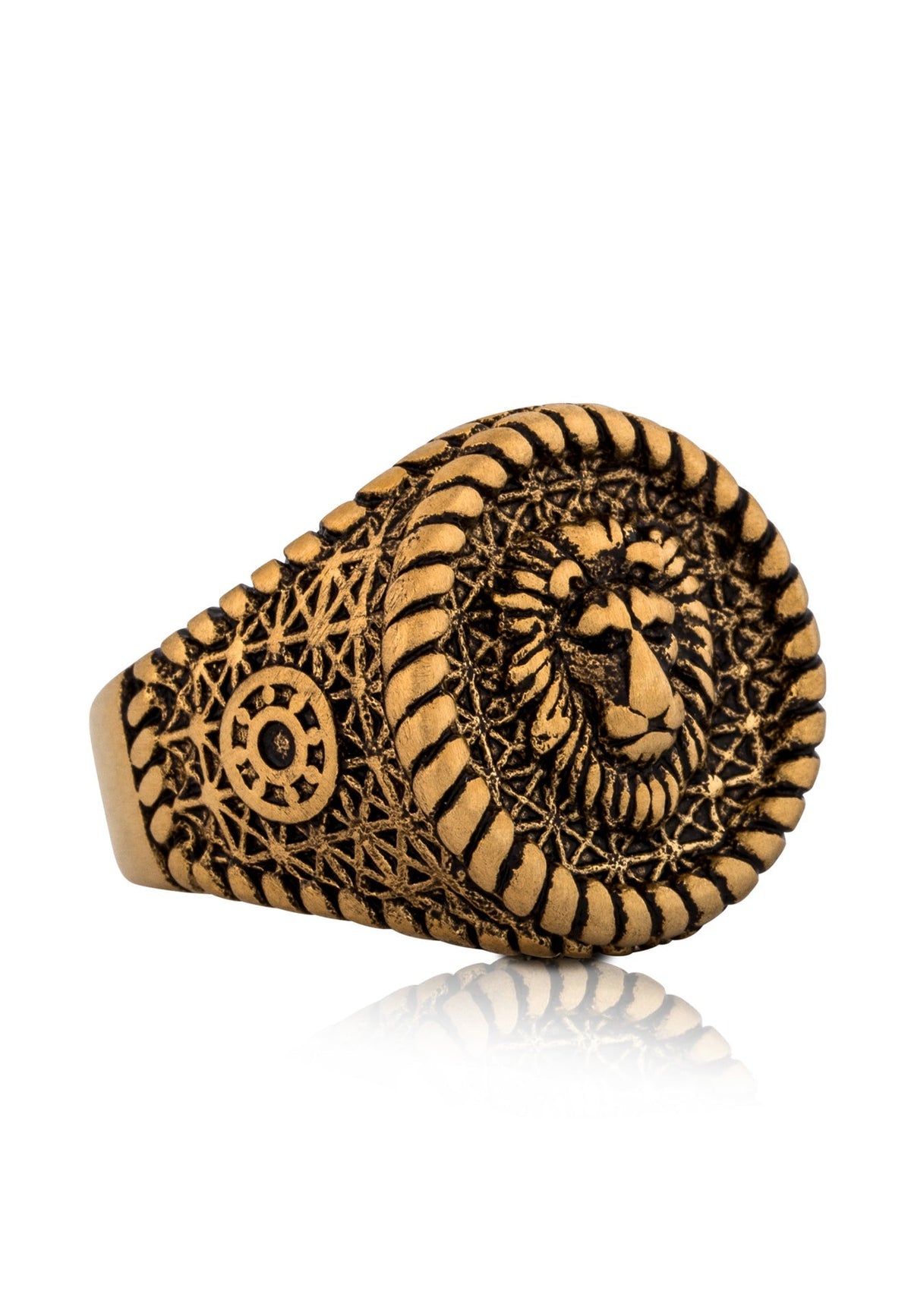 Imperator Ring Antique Gold