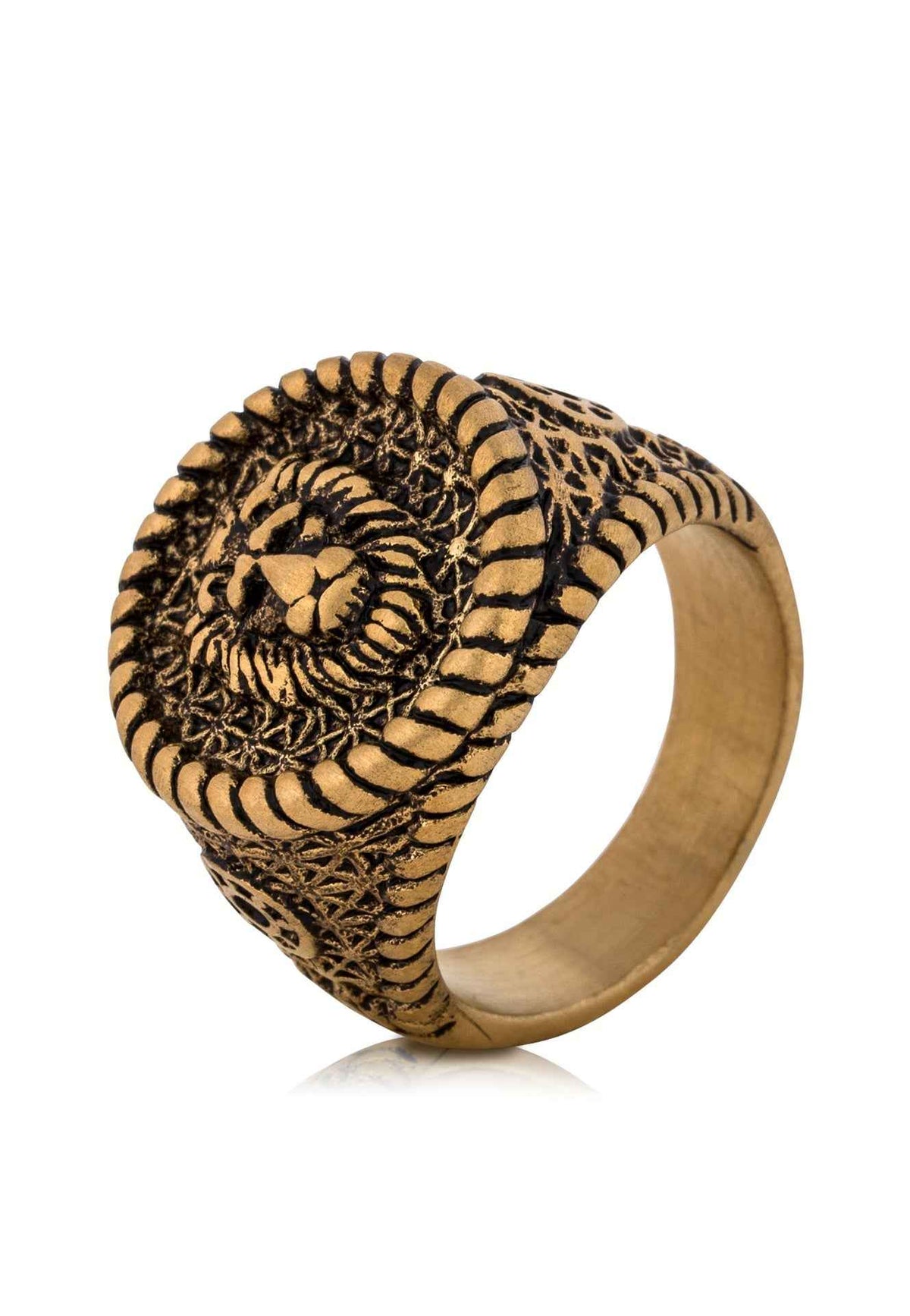 Imperator Ring Antique Gold