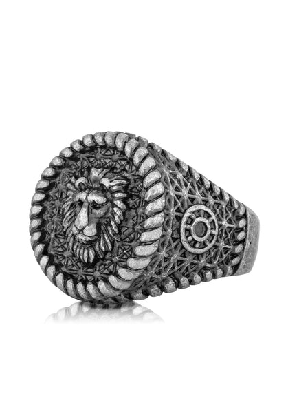 Imperator Ring Antique Silver