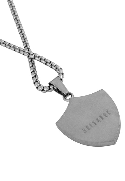 Insignia Pendant / Necklace Antique Silver 90 cm