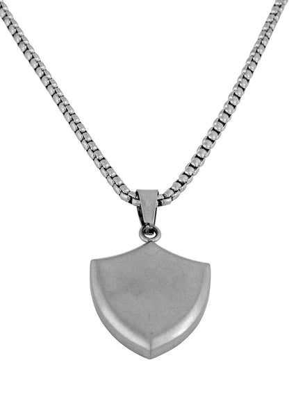 Insignia Pendant / Necklace Antique Silver 90 cm