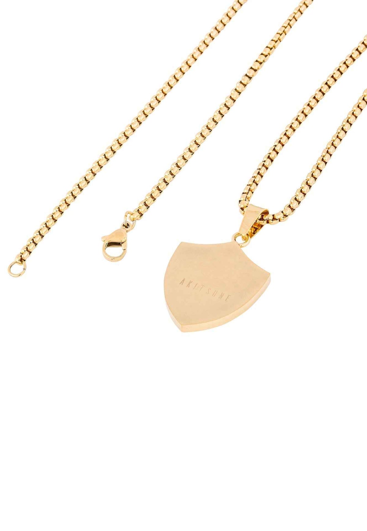 Insignia Pendant / Necklace Gold 90 cm