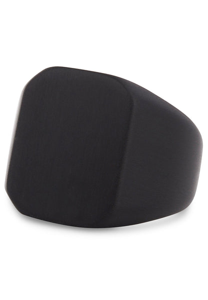 Iustitia Ring Matte Black
