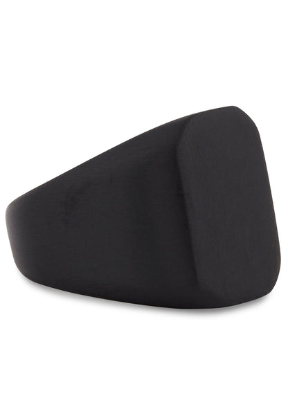 Iustitia Ring Matte Black