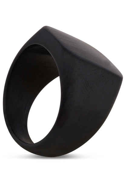 Iustitia Ring Matte Black