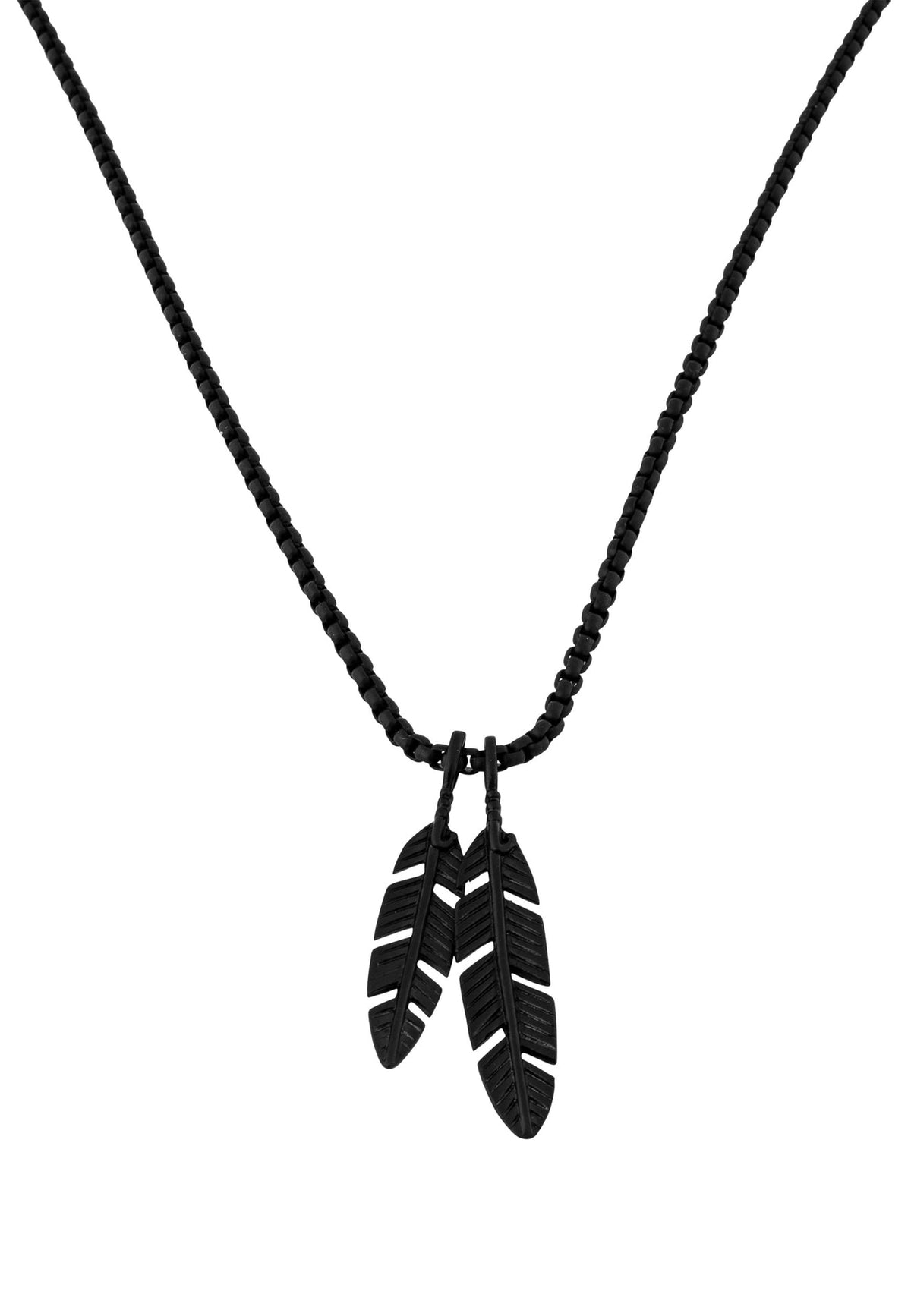 Levitas Pendant / Necklace Matte Black 90 cm